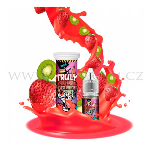 Příchuť Chill Pill - Truly Strawberry and Kiwi / Jahoda a kiwi 10ml