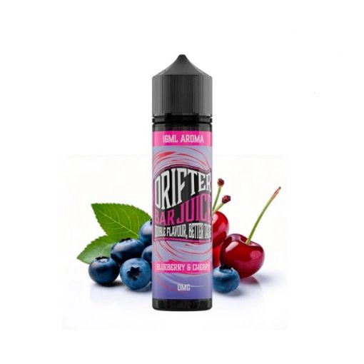 Příchuť Drifter Bar Juice - Blueberry Cherry SnV 16ml