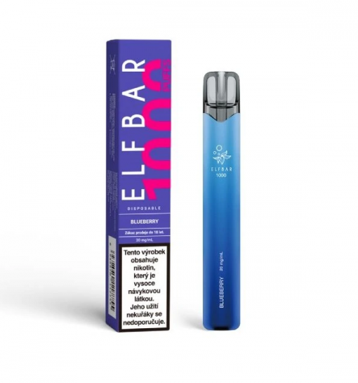 ELF BAR 1000 jednorázová ecigareta Blueberry - 20mg